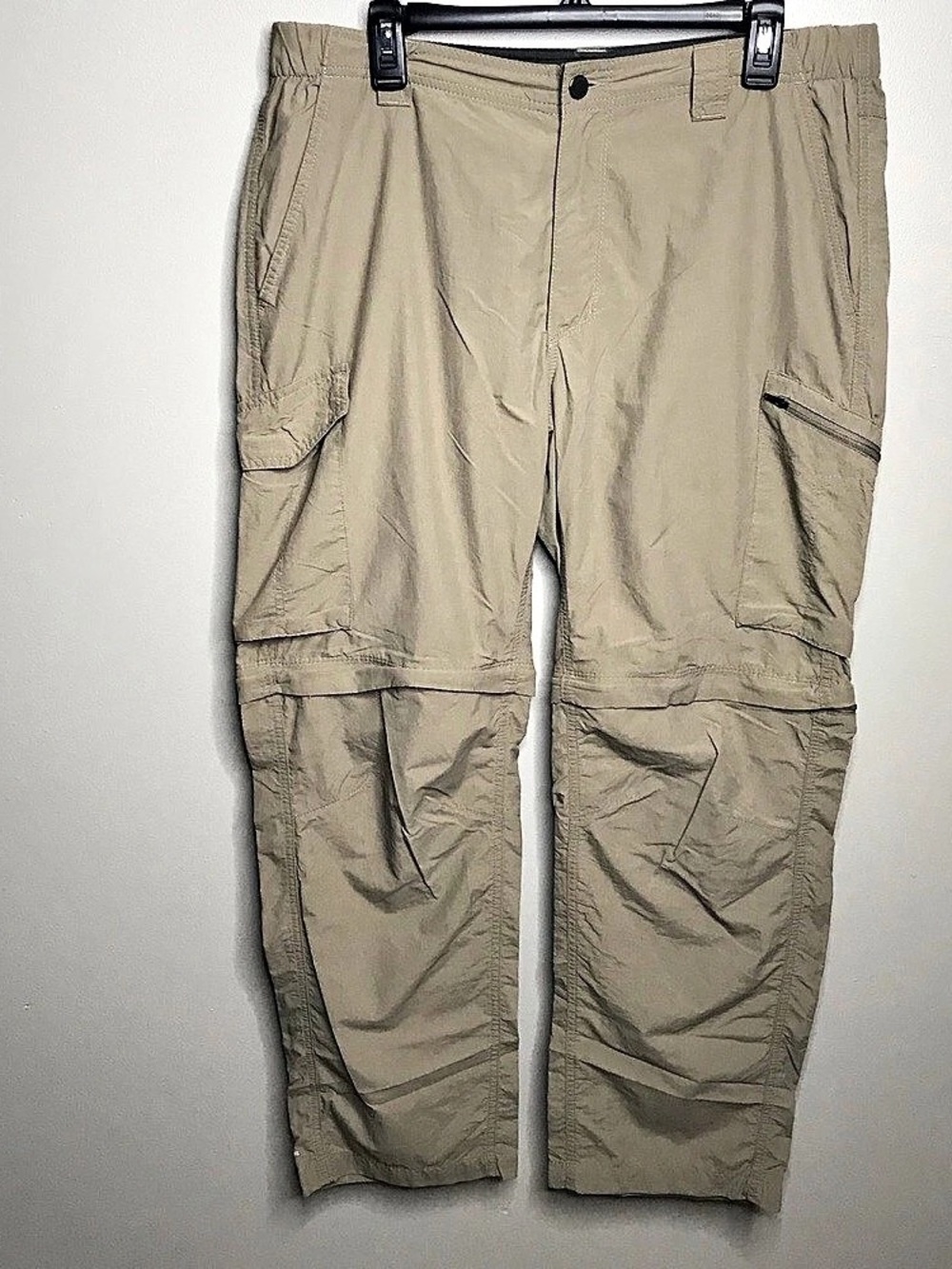 Columbia Silver Ridge Convertible Men's Cargo Pants Beige Waist 30